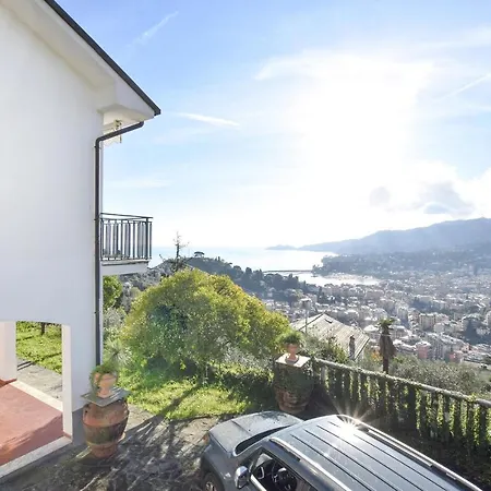 Prachtig Huis In Rapallo Met Uitzicht Op Zee